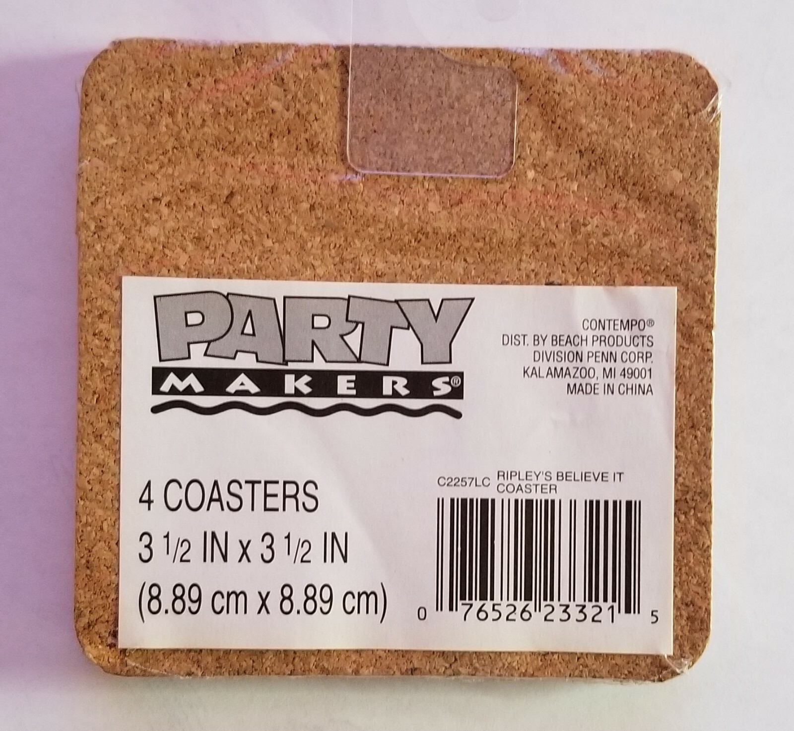 (24) Ripley's Believe it or Not! Birthday Party COASTERS Free Shipping!