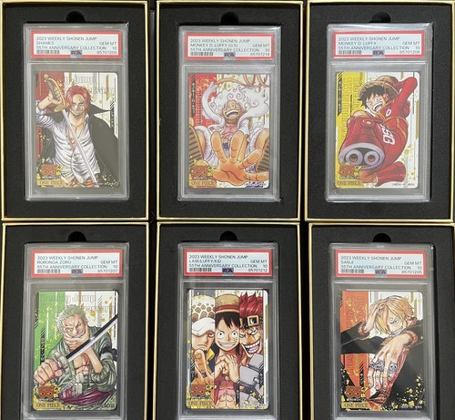PSA10 10連番 麦わらの一味 1st anniversary PSA 10 Monkey D. Luffy ST10-006 1st Anniversary Set Promo
