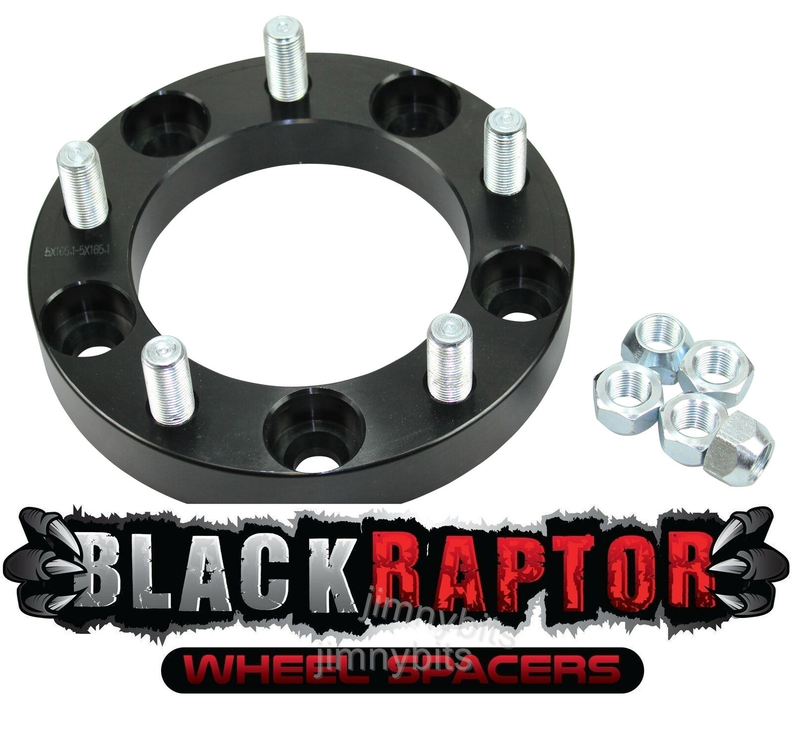 Black Raptor 40mm Aluminium Land Rover Discovery 1 one Wheel Spacer 90 110