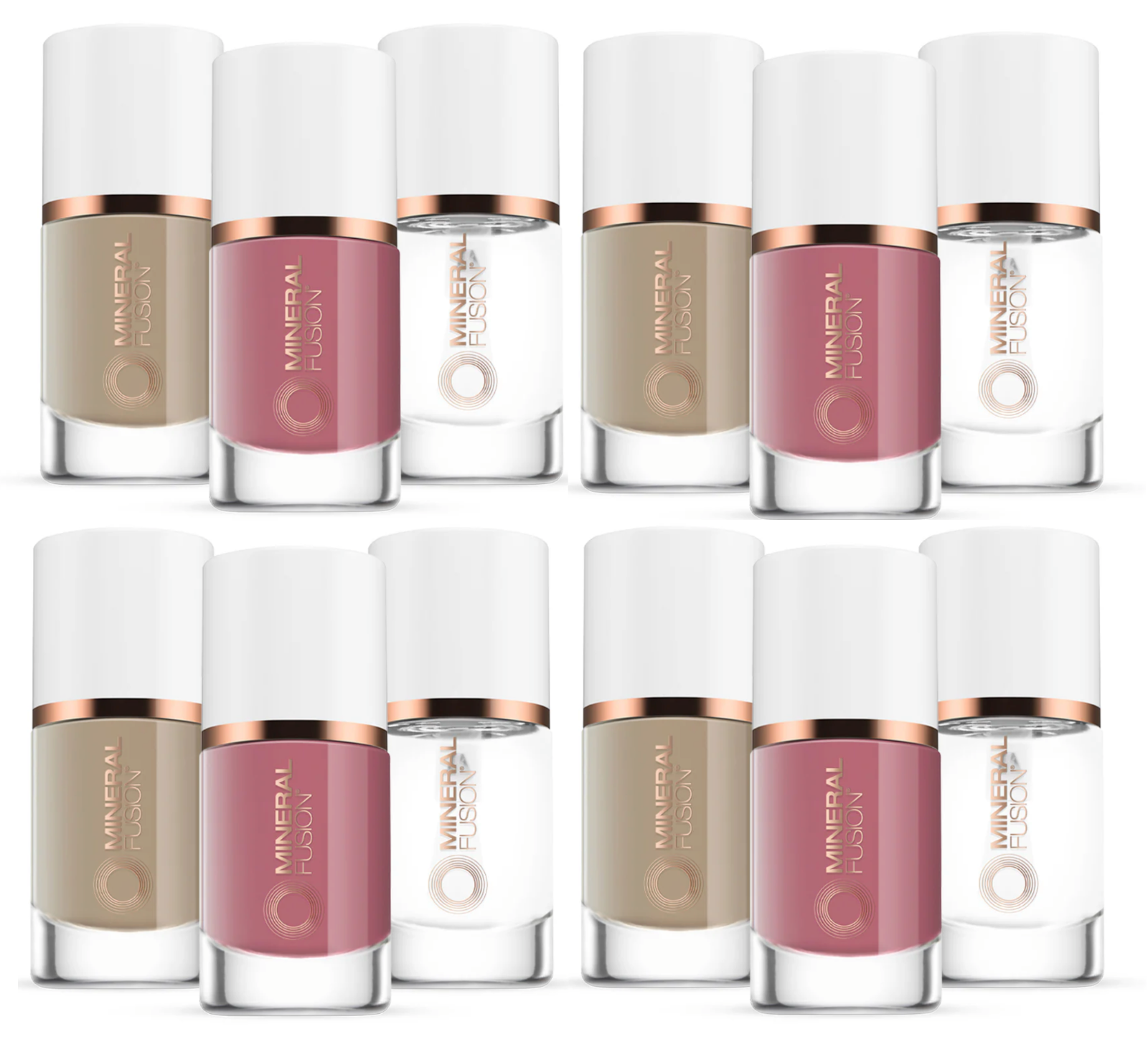 Mineral Fusion Nail Polish - BUY 2 GET 1 FREE - ADD 3 TO CART - 10ml - Choose