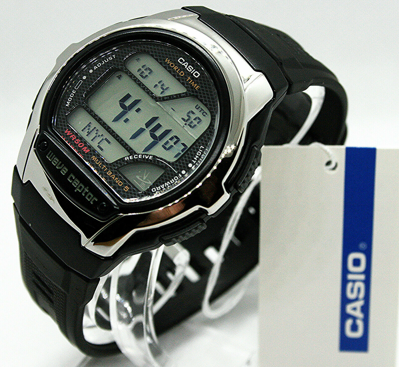 ✅ Casio Funkuhr WV-58E-1AVEF Wave Ceptor Herrenuhr ✅