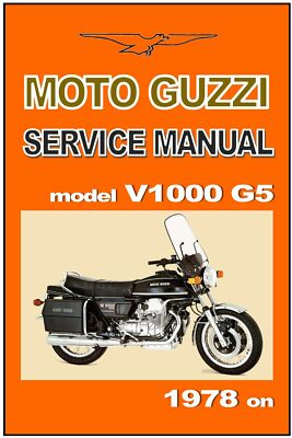 MOTO GUZZI モトグッチ　メンテナンスブック　説明書 MOTO GUZZI モトグッチメンテナンスブック説明書