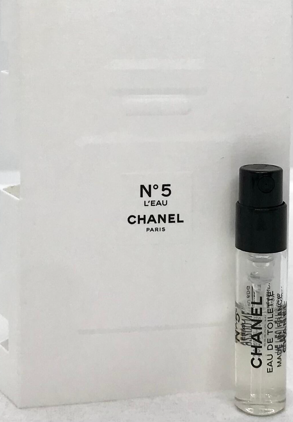 Chanel No 5 L'Eau Eau De Toilette Vial Spray For Women 0.05