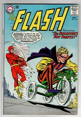 The Flash # 152 (7.0) 5/1965 D.C. 12c Silver-Age The Trickster App.  