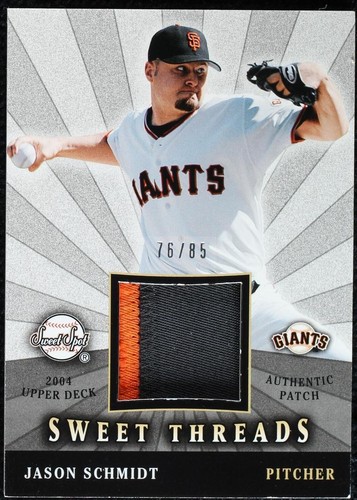 2004 Upper Deck Sweet Spot - Jason Schmidt #STS-JS