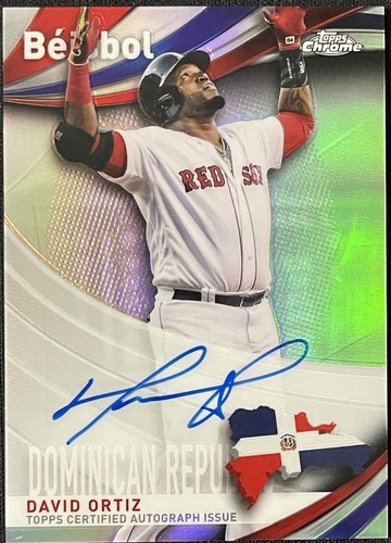 2021 Topps Chrome - David Ortiz #BA-DO