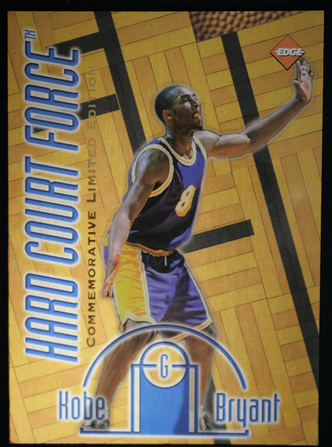 Kobe Bryant 1998 Collector's Edge HARD COURT FORCE Jumbo