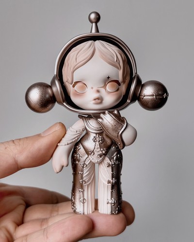 SKULLPANDA ぬいぐるみ 耳あて付き Amazon.co.jp: POP MART SKULLPANDA Winter Symphony シリーズ