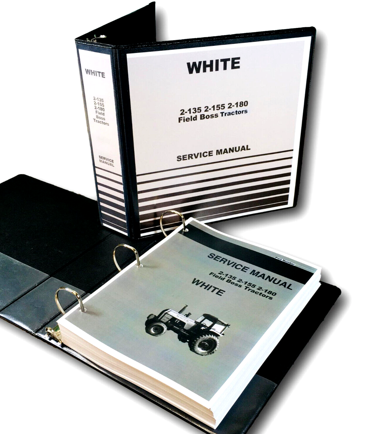 White 2-135 2-155 2-180 Field Boss Tractor Service Manual