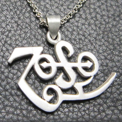 アクセサリー johns MJG STERLING SILVER ZOSO PENDANT. JIMMY PAGE. LED ZEPPELIN