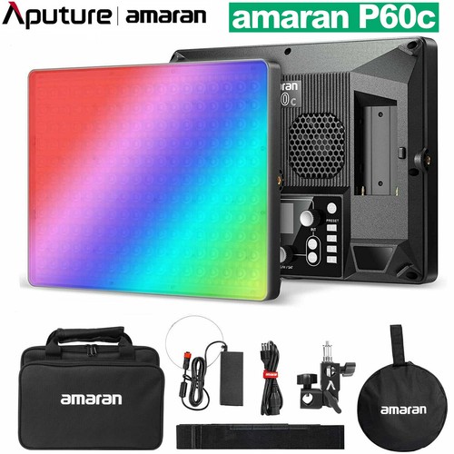Aputure amaran P60C LEDライト Amazon.com : Aputure Amaran P60C RGBWW Full Color Video