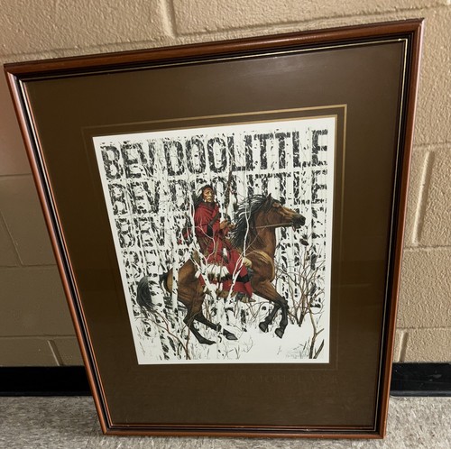 Bev Doolittle Signed & Framed 