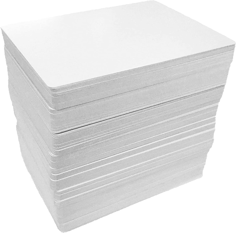 180 Blank Playing Cards, Poker Size 63 Mm X 88 Mm Matte Finish Custom Cards