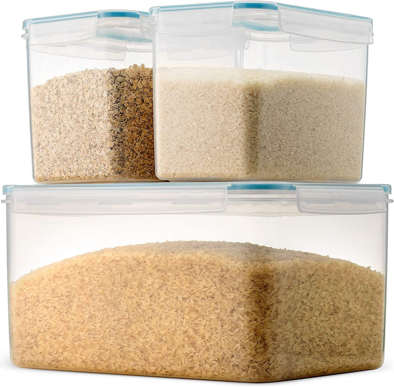 – Airtight Food Storage Containers For Rice,