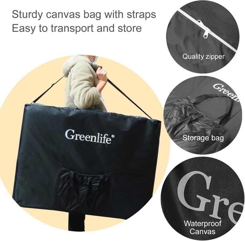 ® Basic™ Super Stable 28 Inches Width Height Adjustable Portable 2 Fold Massage