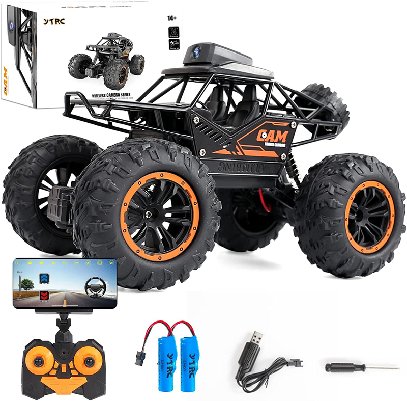 With Camera Wifi 720p Hd Fpv Camera, 2.4ghz 1/18 Scale Off-ro