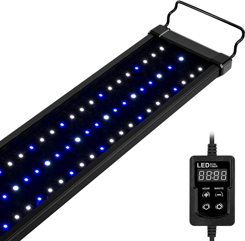 Saltwater Aquarium Light Marine LED Fish Tank Light for Coral Reef 48 - 60 Inch