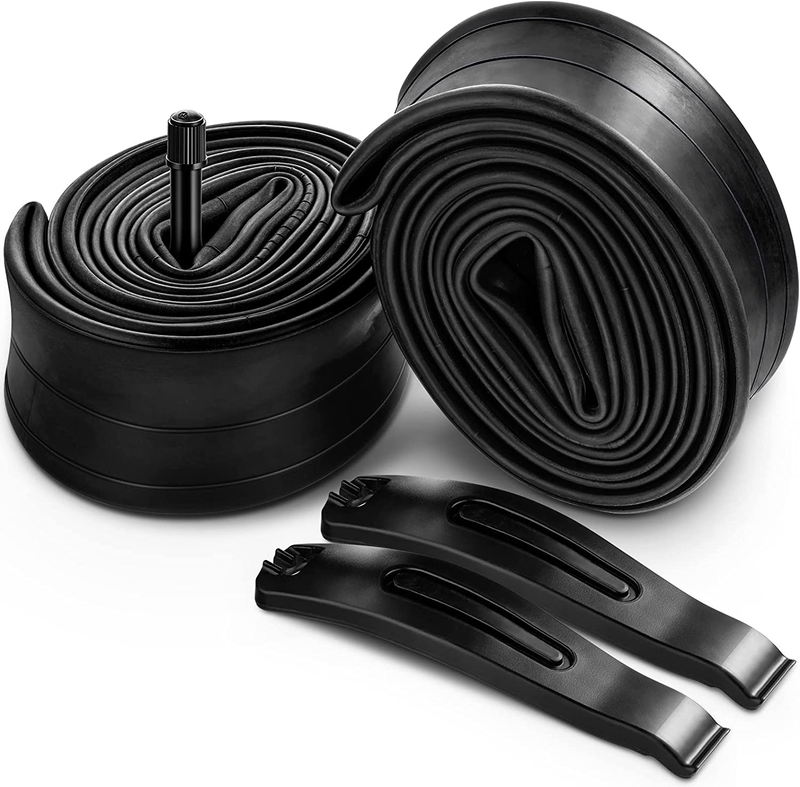 2PCS Premium Bike Tubes Compatible for 26 Inch X 1.75/1.95/2.10/2.125 Bike Tire,