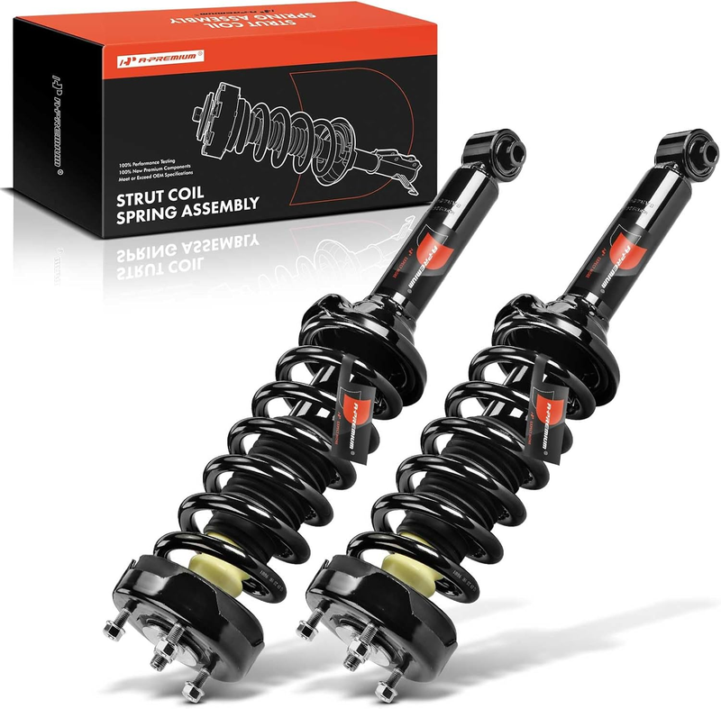 Front Pair Strut Coil for Land Rover LR4 2010-2016 Range Rover Sport 2006-2013