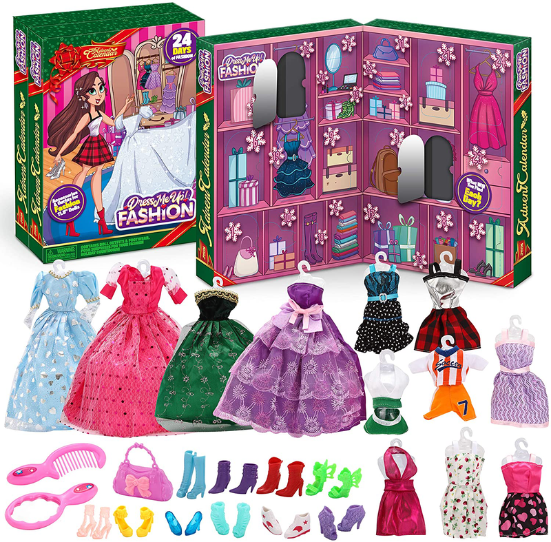 Barbie dreamtopia адвент календарь