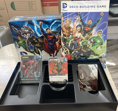 DC Deck Building Game by Cryptozoic Entertainment, 2-5 Players,  New