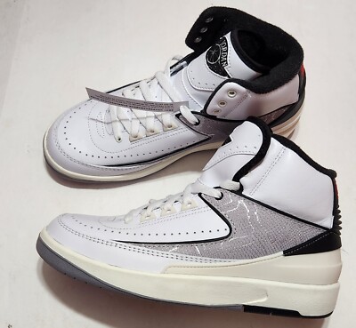 Nike Air Jordan 2 Retro (GS) Sneakers Python Edition Boys Sz 6.5Y/ 8.5 Women's 