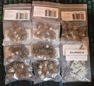 Cyberspace GID Nightwalker Collection NIGHTCALL (70 Switches) & Durock GID Stabs