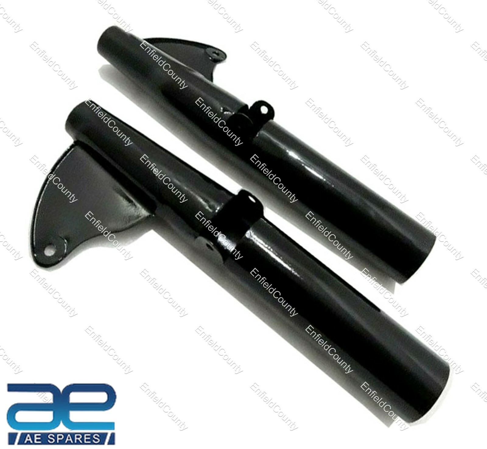 HEADLIGHT BRACKETS PAIR FOR BSA M20 M21 B31 B32 B33 B34 A7 A10  