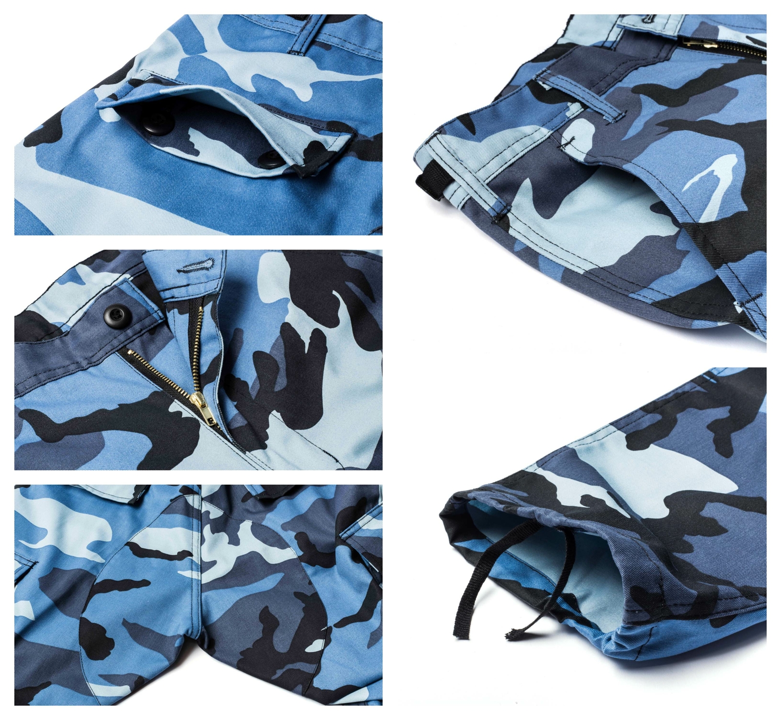 BACKBONE Mens Military Tactical BDU Camouflage Pants Casual Cargo Pants Trousers