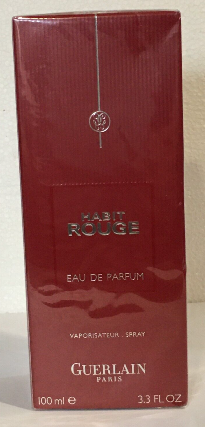 Habit Rouge Eau de Parfum Guerlain for Men 100ml New in