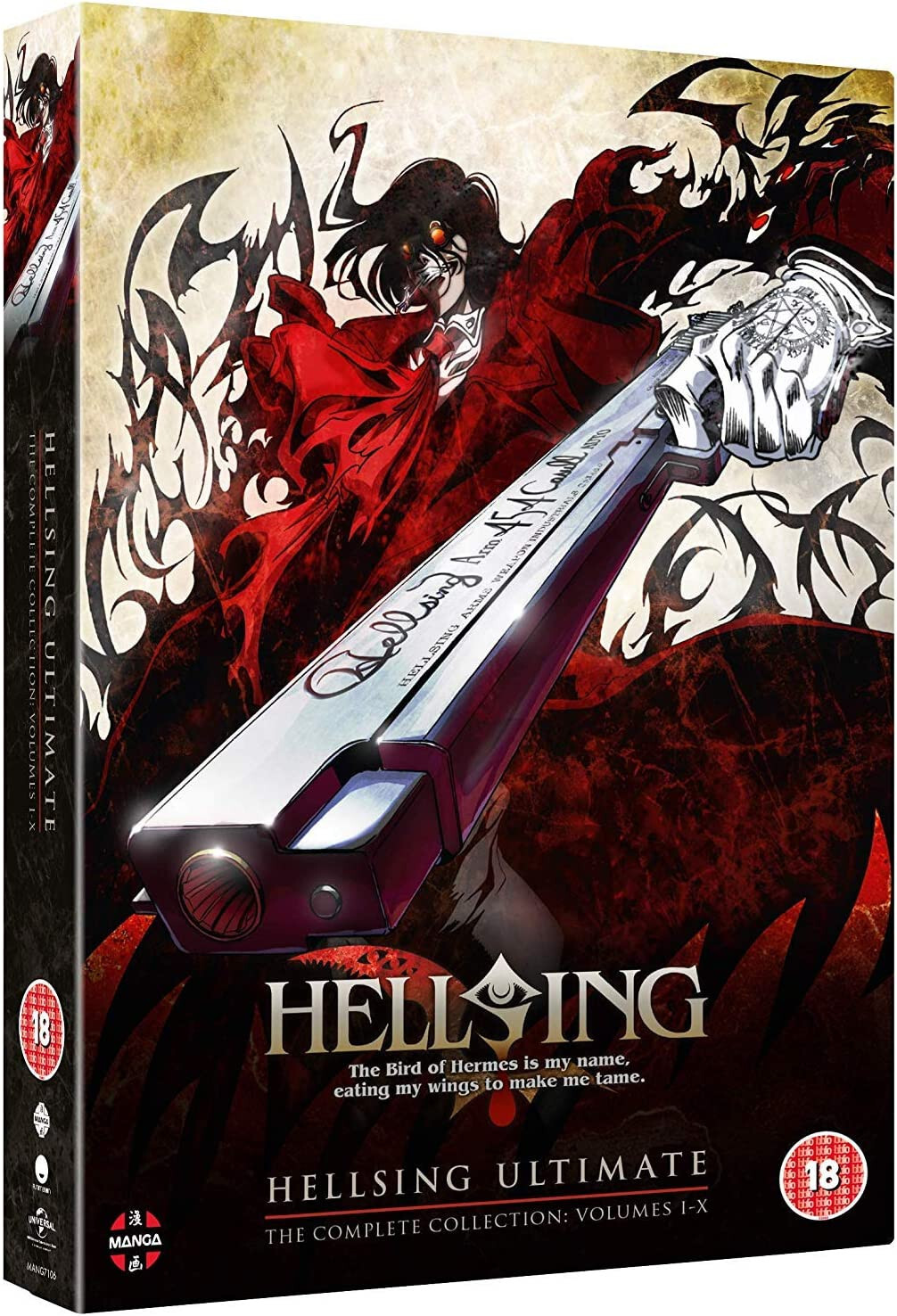 【新品未開封】初回限定版 HELLSING V DVD 少佐フィギュア付き Figure [Single Item] Relief III 