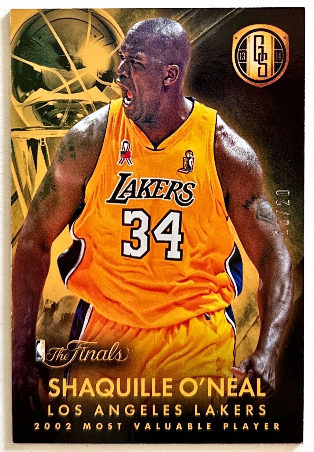 NBA 超貴重なSHAQ ルーキーカード！！ SHAQUILLE O' NEAL ROOKIE OF THE YEAR 1 OF 25,000 SIGNED CARD