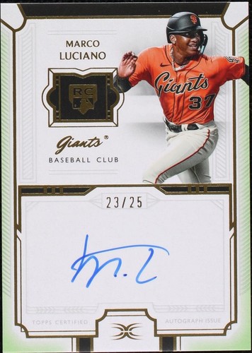 2024 Topps Definitive Collection - Marco Luciano #DRA-ML2