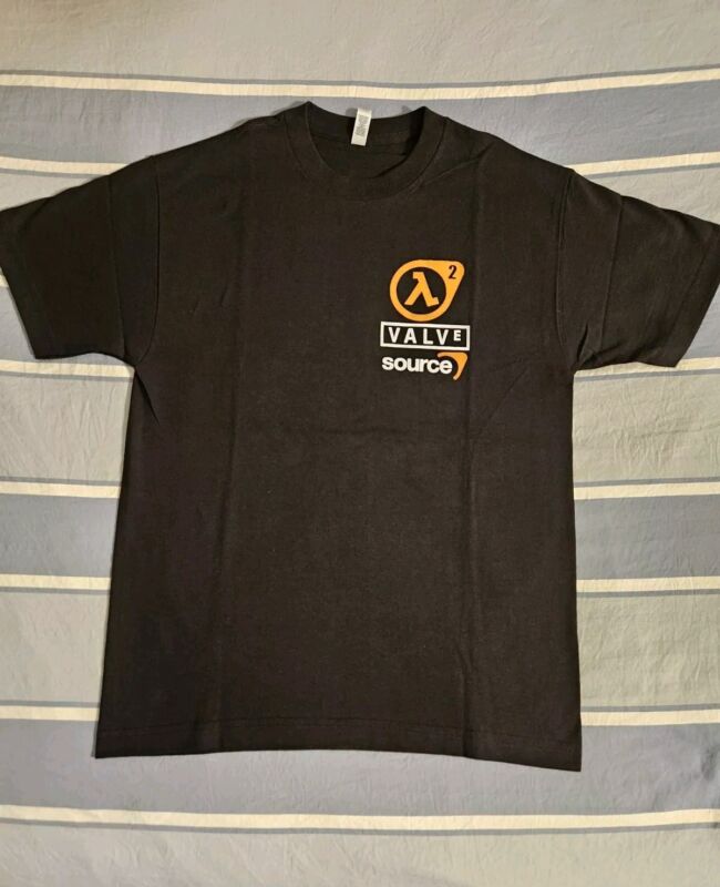 Half Life 2 Valve Source Black T Shirt Gordon Freeman