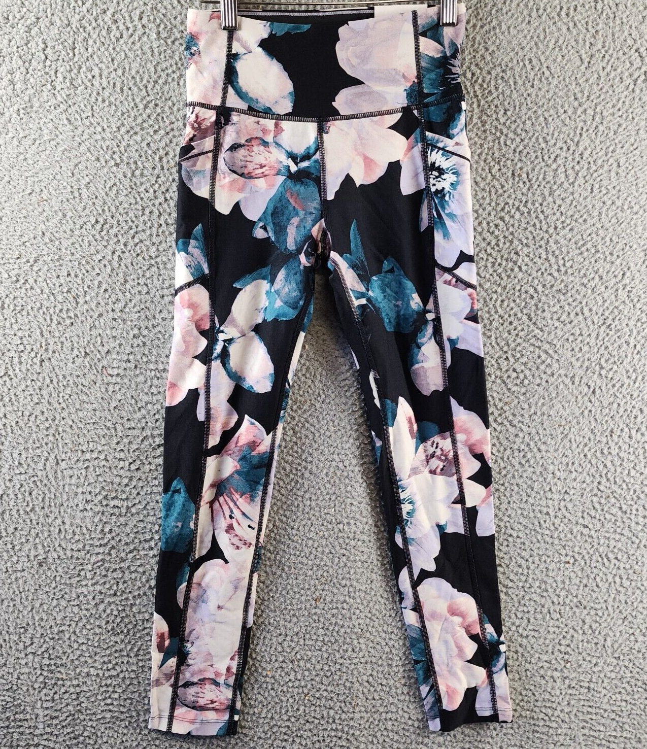 Calvin Klein Performance Printed High-Waist 7/8 Length Leggings Women's XS Multi - Picture 2 of 16