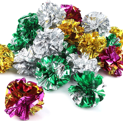- Original Mylar Crinkle Balls Cat T