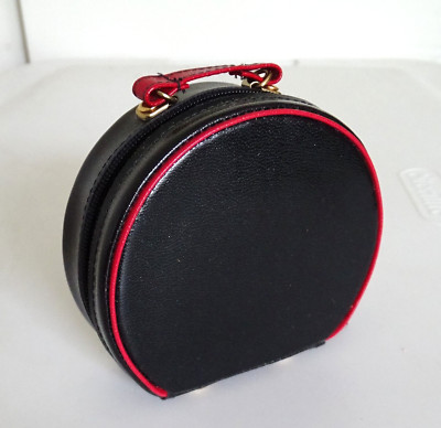 Modern Leather Suitcase for Medium Size Doll Mary Hoyer Etc.