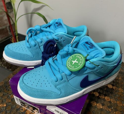 🥶 NEW NIKE SB DUNK LOW BLUE FURY DS Size 5 Men/ 6.5 Women 🥶 NEW NIKE SB DUNK LOW BLUE FURY DS Size 5 Men/ 6.5 Women