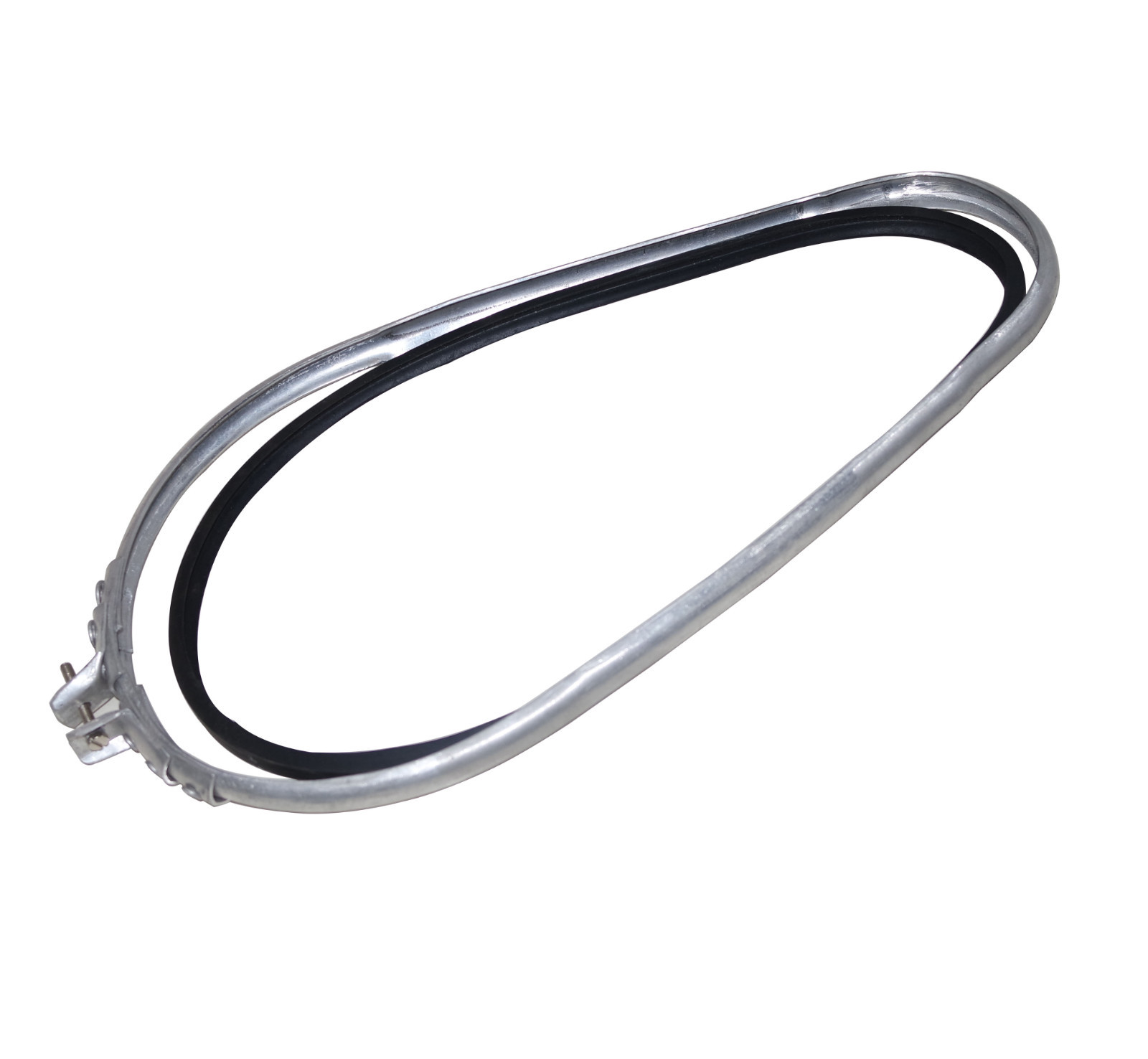 AJS Matchless Chaincase Clutch Cover Alloy Band with Rubber For Singles & Twins
