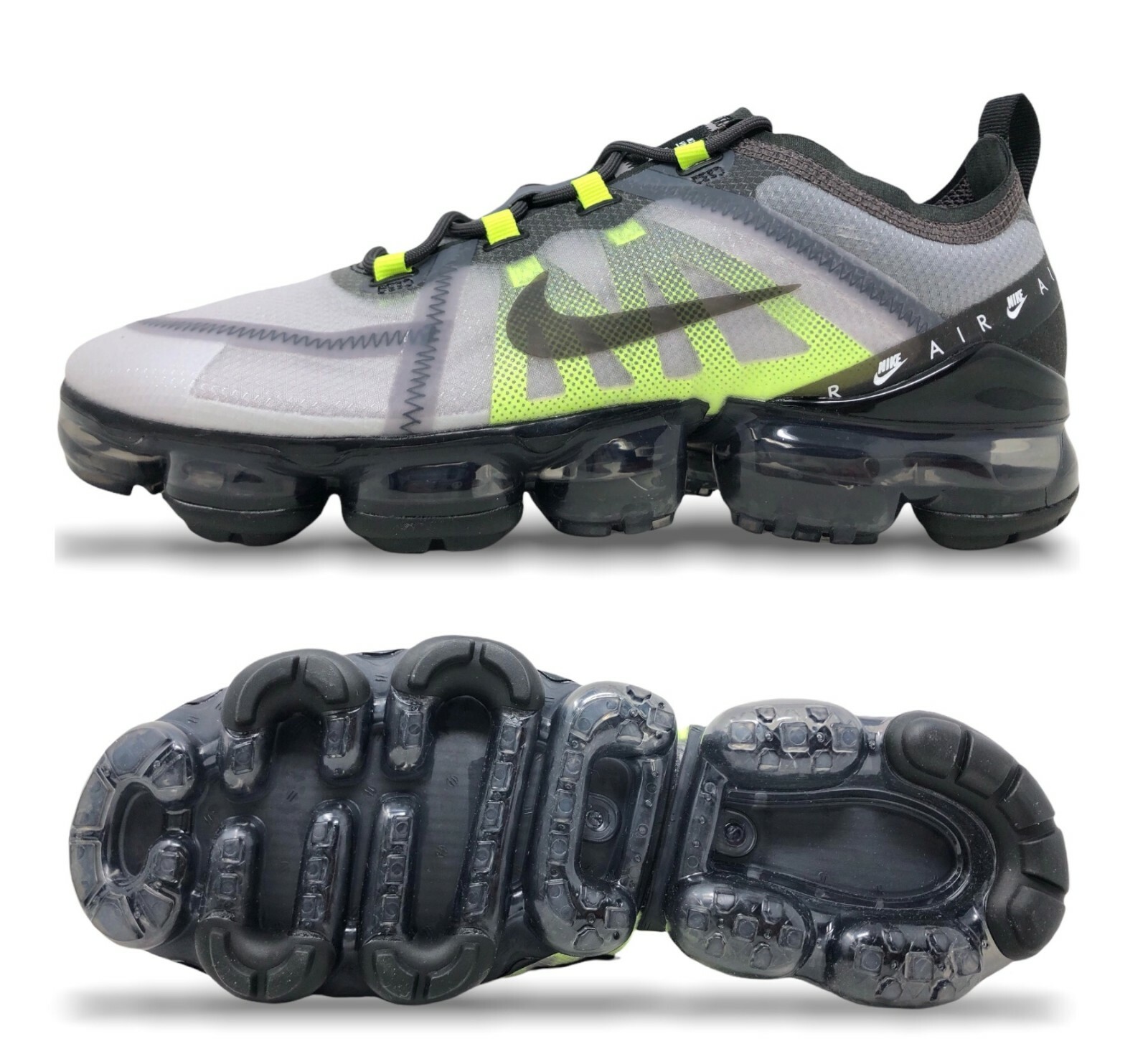 Nike Air Vapormax 2019 LX Mens Running/Lifestyle Shoes Grey/Gold BV1712 001  NEW | eBay