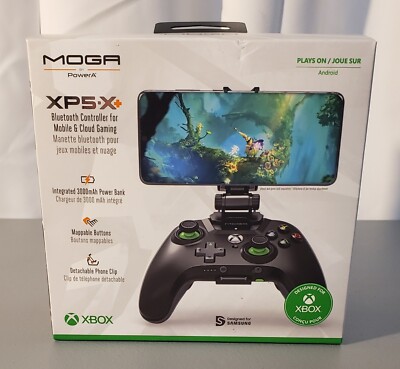 MOGA XP5-X+ Bluetooth Controller (for Mobile & Cloud Gaming, Android ONLY) - New
