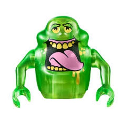 LEGO Ghostbusters Minifigure Slimer minifig Ghost from 75827