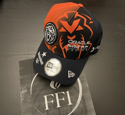 Etavirp Logo Cap. （Orange） Red Bull Racing Max Verstappen Austria GP A-Frame Trucker