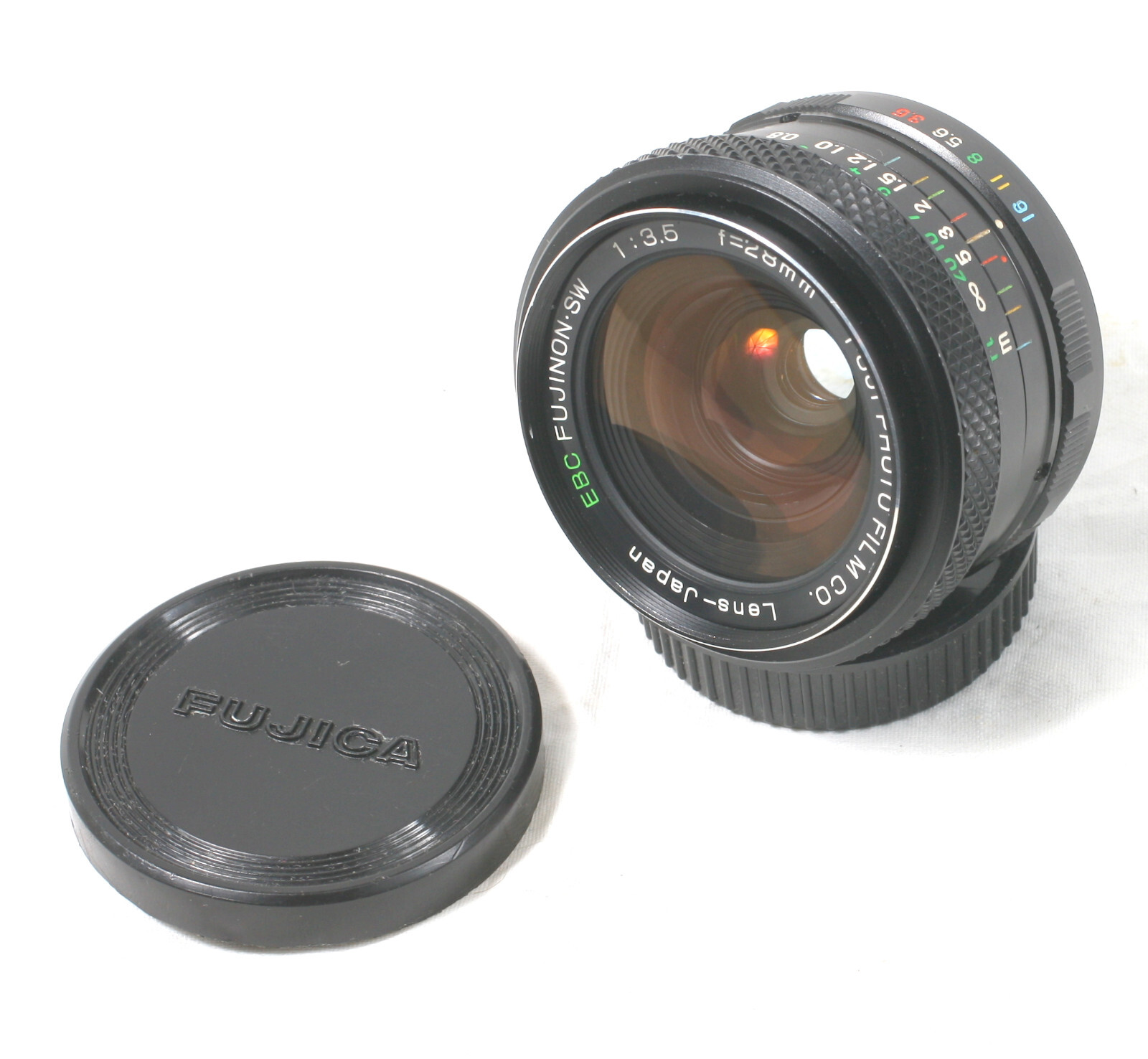 Fuji EBC Fujinon SW 28mm f/3.5 wide angle M42 Lens 21231 Fuji EBC Fujinon SW 28mm f/3.5 wide angle M42 Lens 21231