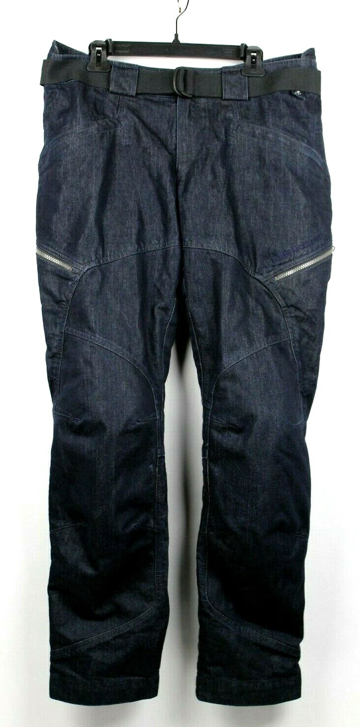 Bmw Motorrad City 2 Mens Xl Denim Armored Motorcycle Pants Dark Wash