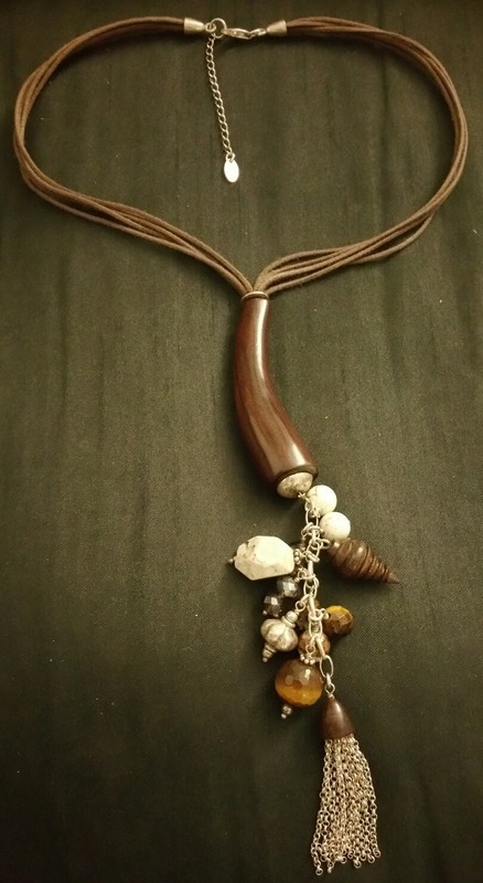 Collier Claude Dasque Pampilles Tassel En Argent 925/1000