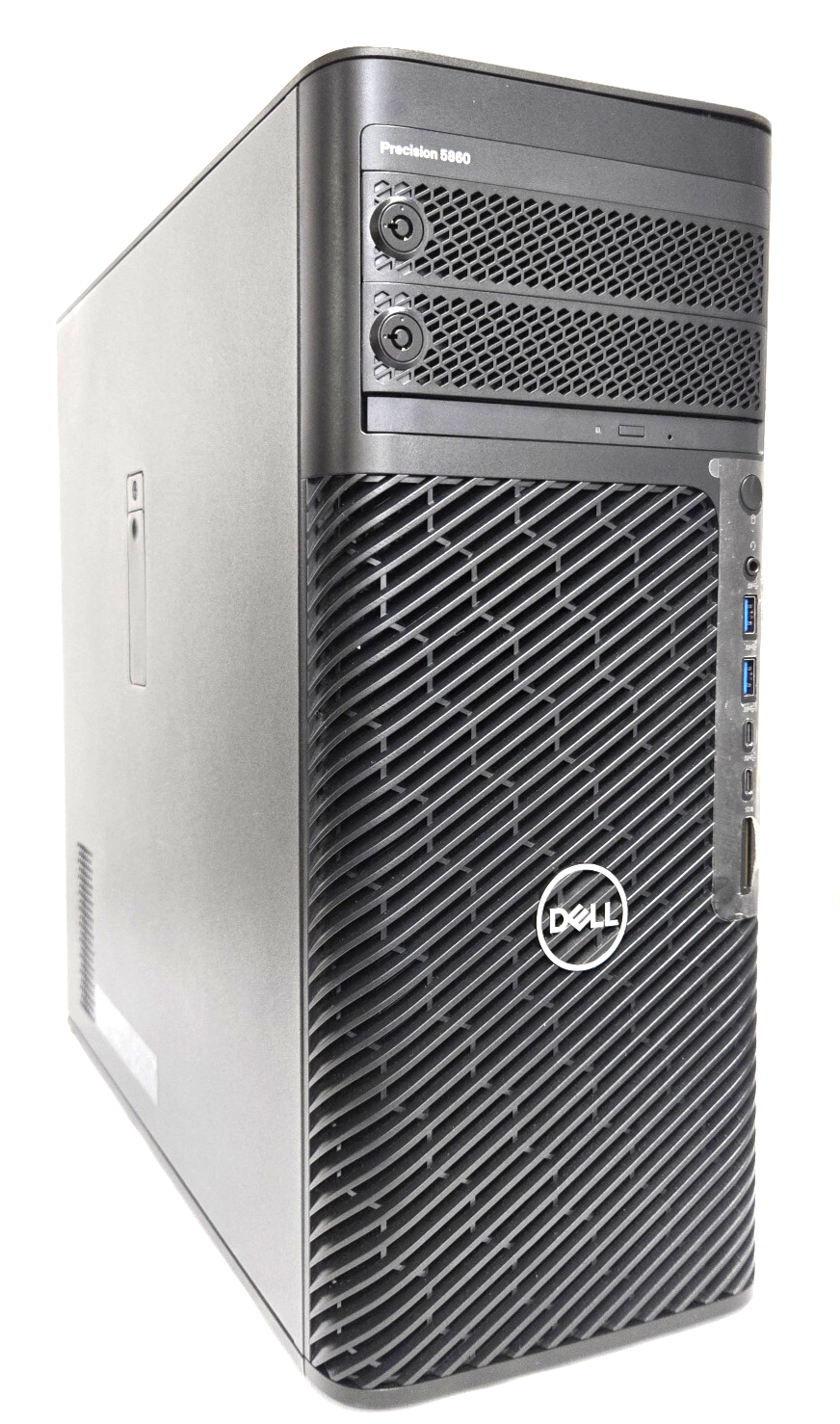 Dell Precision Tower 5860 Xeon W5-2445, 64 GB Ram, 2TB NVMe