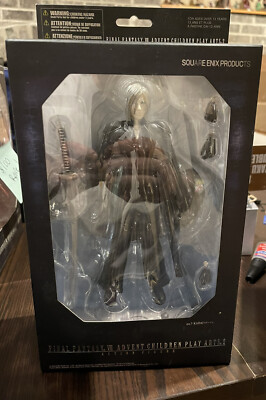 FF Kadaj Action Figure Final Fantasy VII Advent Children Play Arts Sealed NIB