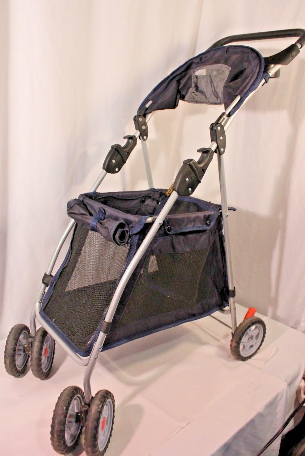 Outward Hound Pet Gear Pet Dog Stroller Navy