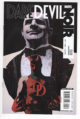 Daredevil Noir #4 Marvel Comics (2009) Kingpin Wilson Fisk Ben Affleck Bullseye